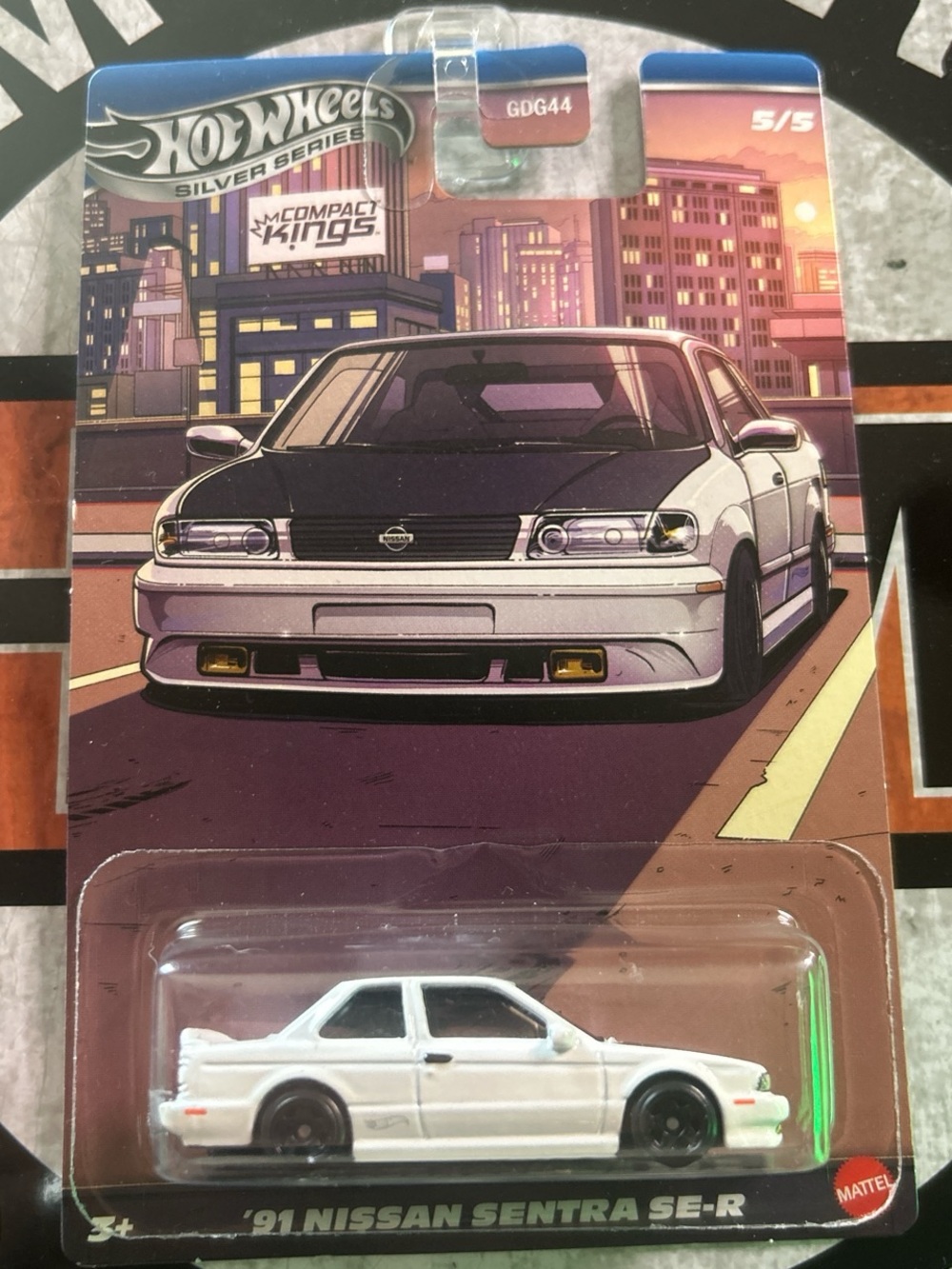 Hot Wheels Silver Series '91 Nissan Sentra SE-R - White